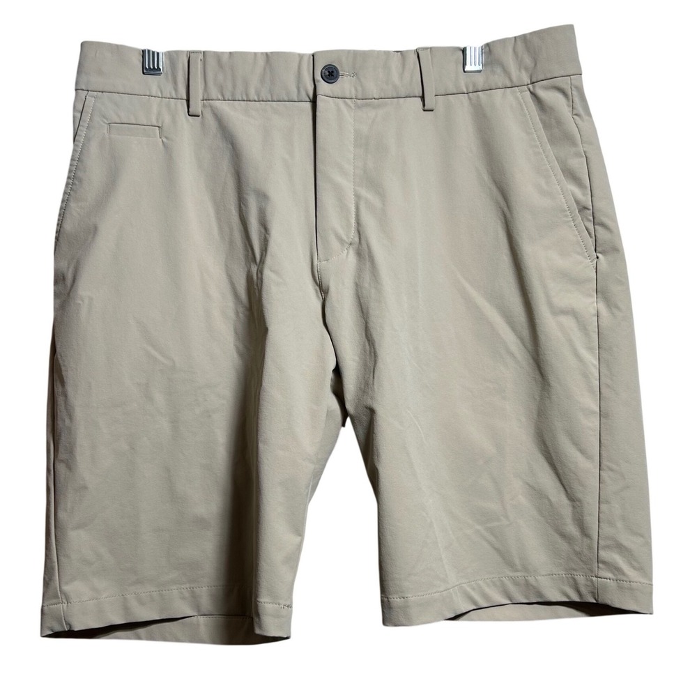 Kjus Men Ike Shorts Tan Beige‎ Golf Performance Stretch W38 Regular Fit